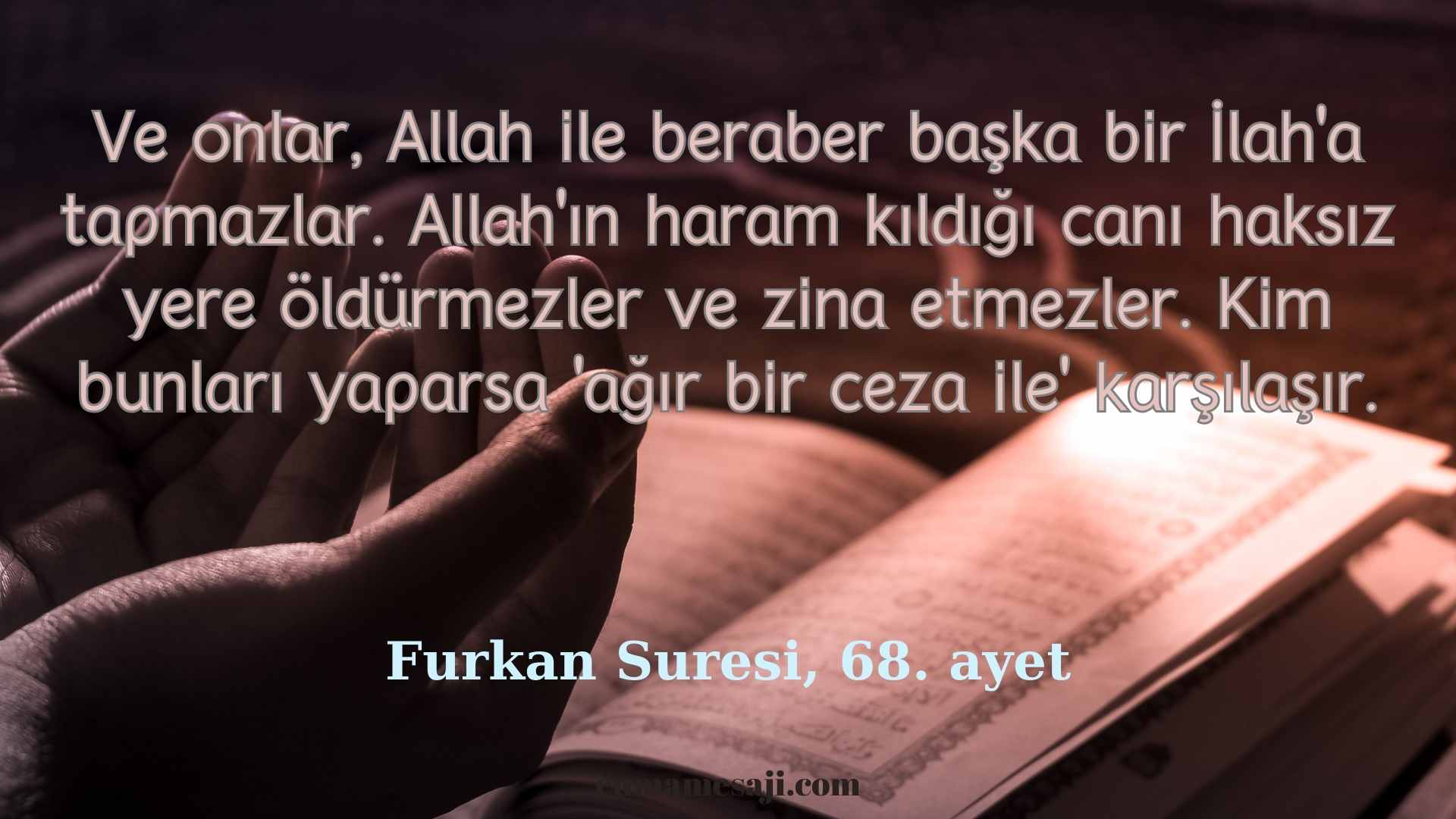 Zina Haram mı? Zina İle İlgili Ayetler, Resimli ve Yazılı Cuma Mesajı