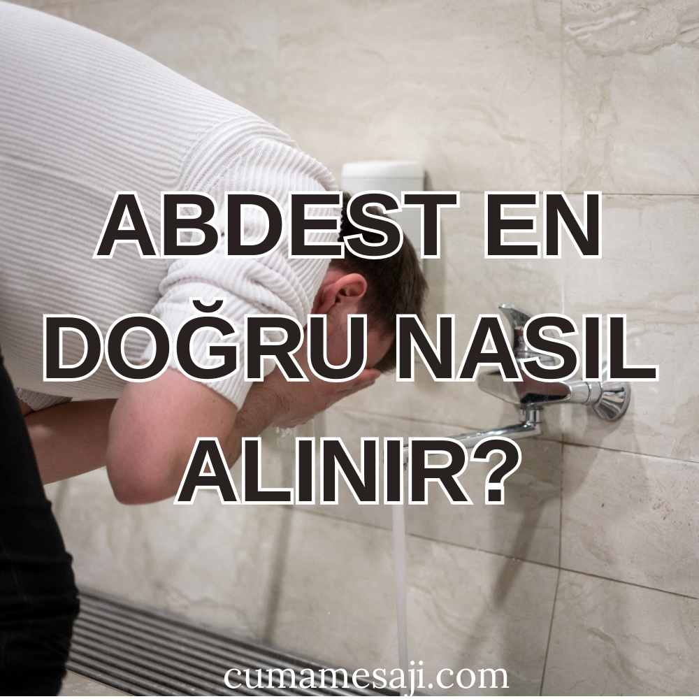 Temizlik ve abdest ile ilgili Hadisler