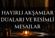 Hayırlı Akşamlar Duaları Ve Resimli Mesajları Dualı iyi akşamlar mesajı